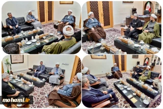 همزمان با سفر به مشهد مقدس صورت گرفت:
دیدار مدیر عالی حرم مطهر رضوی و برخی مدیران فرهنگی آستان قدس رضوی با نماینده ولی‌فقیه در سیستان و بلوچستان