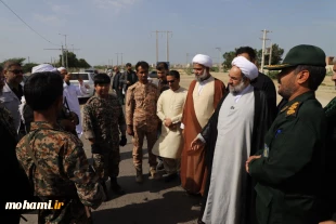 گزارش تصویری قدردانی آیت‌الله محامی از حافظان امنیت
 7
