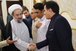 گزارش تصویری دیدار جمعی از ریش سفیدان، معتمدین و علمای شهرستان کنارک با نماینده مقام معظم رهبری در سیستان و بلوچستان
 4