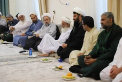 گزارش تصویری دیدار جمعی از ریش سفیدان، معتمدین و علمای شهرستان کنارک با نماینده مقام معظم رهبری در سیستان و بلوچستان
 6