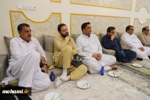 گزارش تصویری دیدار جمعی از ریش سفیدان، معتمدین و علمای شهرستان کنارک با نماینده مقام معظم رهبری در سیستان و بلوچستان
 7