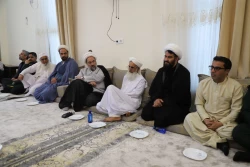 گزارش تصویری دیدار جمعی از ریش سفیدان، معتمدین و علمای شهرستان کنارک با نماینده مقام معظم رهبری در سیستان و بلوچستان
 8