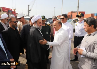 گزارش تصویری بازدید آیت‌الله محامی نماینده ولی‌فقیه در سیستان و بلوچستان از اسکله شهید بهشتی چابهار
 3
