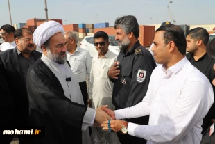 گزارش تصویری بازدید آیت‌الله محامی نماینده ولی‌فقیه در سیستان و بلوچستان از اسکله شهید بهشتی چابهار
 4