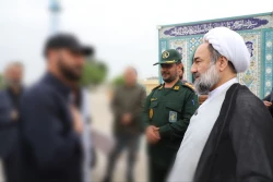 قدردانی آیت‌الله محامی از رزمندگان پایگاه دریایی امام علی (ع) / فرماندهان: حضور نماینده مقام معظم رهبری مایه دلگرمی و قوت قلب است 2