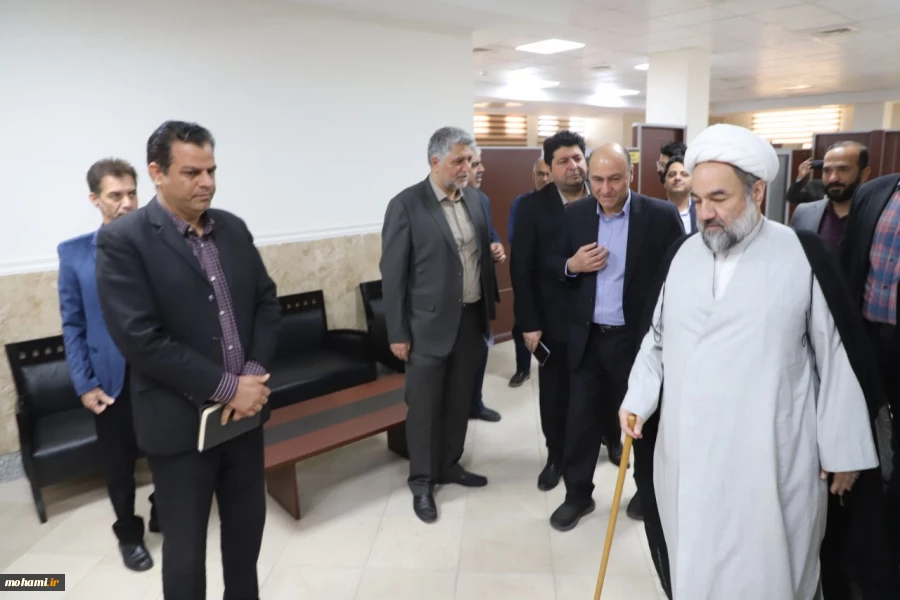 بازدید نماینده ولی‌فقیه در سیستان و بلوچستان از اداره کل ارتباطات و فناوری اطلاعات استان  3