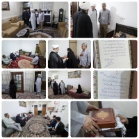 دیدار و تجلیل آیت‌الله محامی از خانواده‌های معظم دو شهید والامقام در زاهدان 2