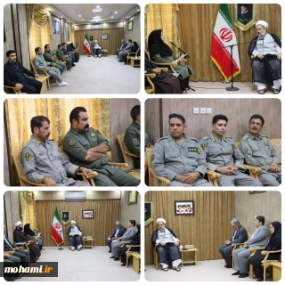 دیدار مدیرکل حفاظت محیط زیست سیستان و بلوچستان با نماینده ولی‌فقیه در استان