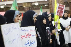 گزارش تصویری 
طرح مطالبات مردمی درباره مذاکرات اخیر در دیدار با نماینده ولی‌فقیه در سیستان و بلوچستان 5