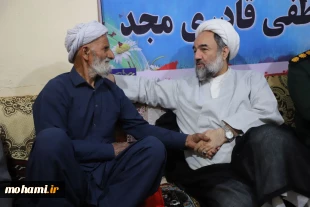 گزارش تصویری
دیدار آیت‌الله محامی با خانواده شهید مصطفی قادری در شهر علی‌اکبر  5