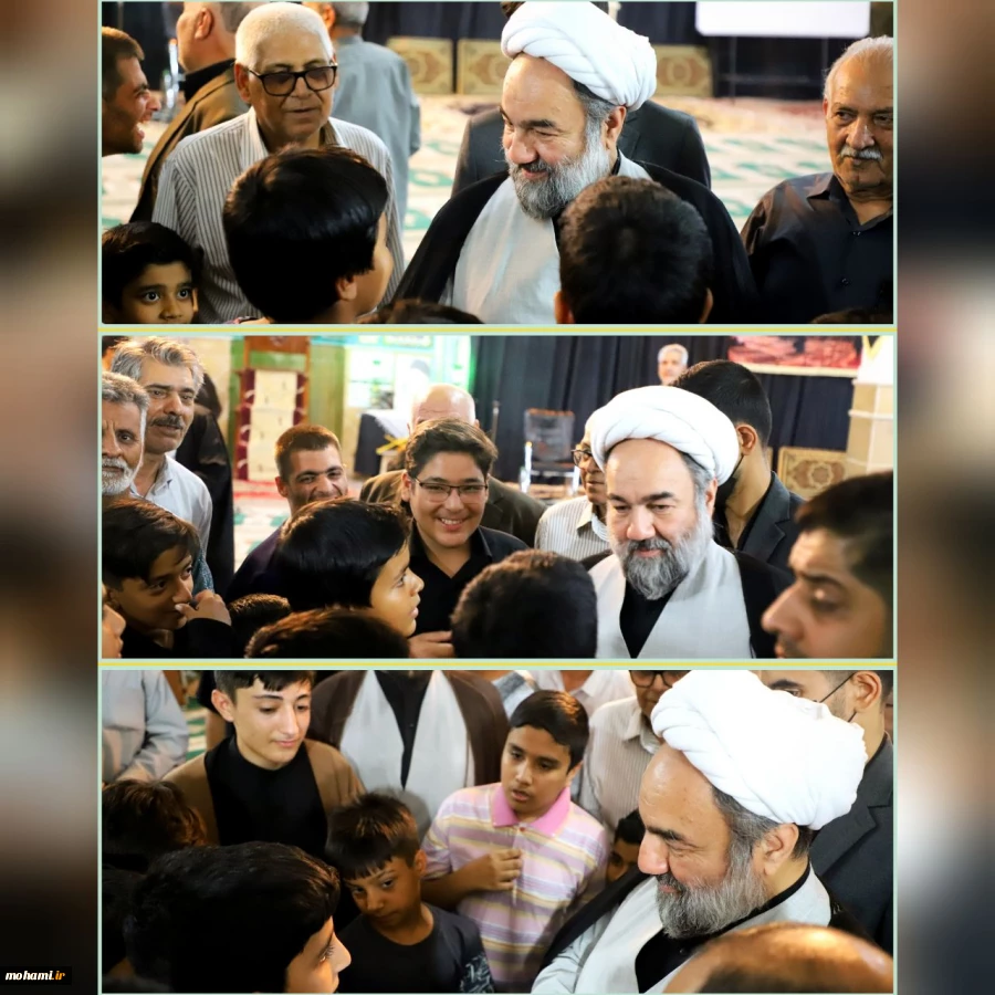 قاب‌هایی از حضور آیت‌الله محامی در جمع نمازگزاران مسجد اباعبدالله الحسین(ع) شهر زاهدان 4