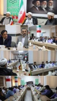 قاب‌هایی از دیدار جمعی از معتمدین و ریش‌سفیدان طایفه کهرازهی با نماینده مقام معظم رهبری در سیستان و بلوچستان و بیعت با رهبر جدید انقلاب اسلامی 4