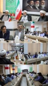 قاب‌هایی از دیدار جمعی از معتمدین و ریش‌سفیدان طایفه کهرازهی با نماینده مقام معظم رهبری در سیستان و بلوچستان و بیعت با رهبر جدید انقلاب اسلامی 4
