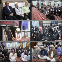 مراسم عزای سید و سالار شهیدان(ع) و آیین بزرگداشت هفتمین روز تدفین امام شهید امت اسلامی امشب در زاهدان برگزار شد 2