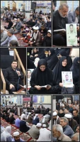 قاب‌هایی از مراسم عزای سید و سالار شهیدان(ع) و آیین بزرگداشت هفتمین روز تدفین امام شهید امت اسلامی به میزبانی نماینده ولی‌فقیه در سیستان و بلوچستان در محل مسجد جامع شهر زاهدان 2
