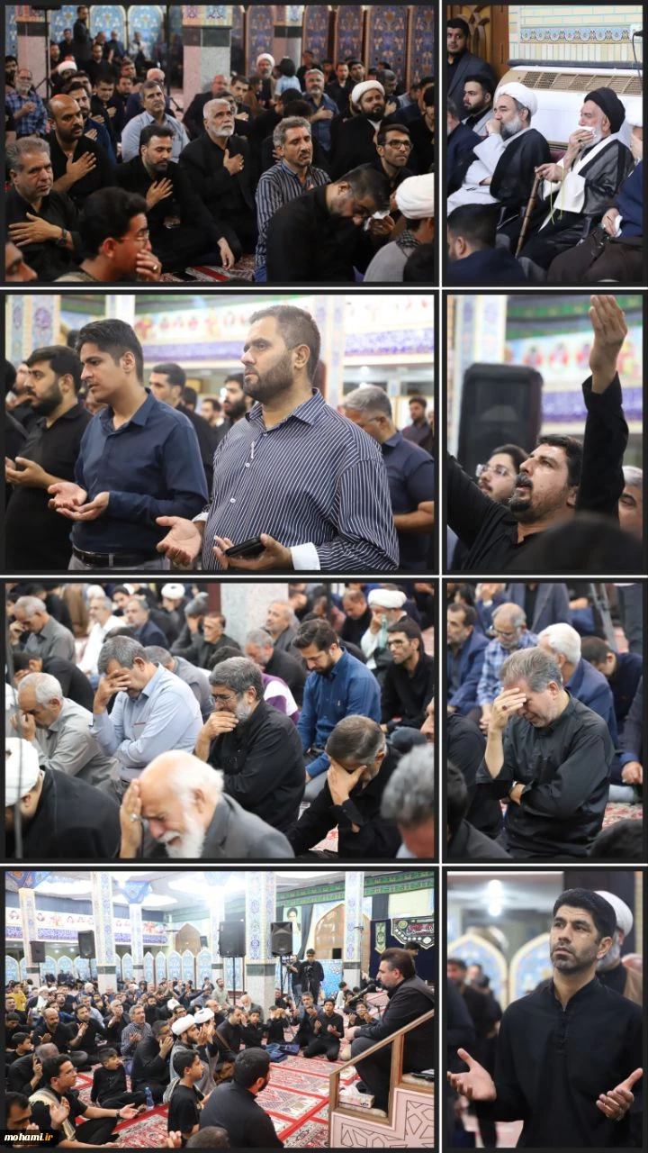 قاب‌هایی از مراسم عزای سید و سالار شهیدان(ع) و آیین بزرگداشت هفتمین روز تدفین امام شهید امت اسلامی به میزبانی نماینده ولی‌فقیه در سیستان و بلوچستان در محل مسجد جامع شهر زاهدان 3