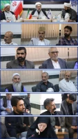 قاب‌هایی از دیدار جمعی از معتمدین، ریش‌سفیدان و بانوان طایفه سرحدی با نماینده ولی‌فقیه در سیستان و بلوچستان و بیعت با رهبر جدید انقلاب اسلامی