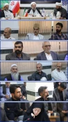 قاب‌هایی از دیدار جمعی از معتمدین، ریش‌سفیدان و بانوان طایفه سرحدی با نماینده ولی‌فقیه در سیستان و بلوچستان و بیعت با رهبر جدید انقلاب اسلامی 2