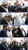 قاب‌هایی از دیدار جمعی از معتمدین، ریش‌سفیدان و بانوان طایفه سرحدی با نماینده ولی‌فقیه در سیستان و بلوچستان و بیعت با رهبر جدید انقلاب اسلامی 4