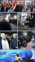 قاب‌هایی از حضور نماینده ولی‌فقیه در سیستان و بلوچستان در اجتماع مردمی زاهدان 3