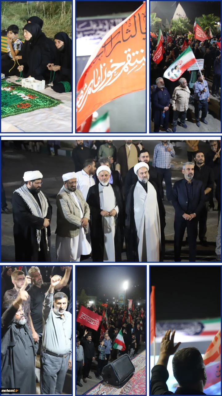 قاب‌هایی از حضور نماینده ولی‌فقیه در سیستان و بلوچستان در اجتماع مردمی زاهدان 4