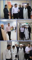 قاب‌هایی از بازدید نماینده ولی‌فقیه در سیستان و بلوچستان از بیمارستان نبی اکرم(ص)