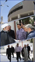 قاب‌هایی از بازدید نماینده ولی‌فقیه در سیستان و بلوچستان از بیمارستان نبی اکرم(ص) 4