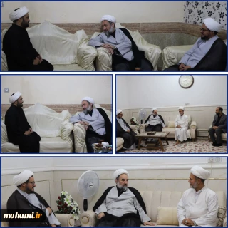 ️تکریم و دیدار نماینده ولی‌فقیه در سیستان و بلوچستان با دو تن از روحانیون شهر زاهدان