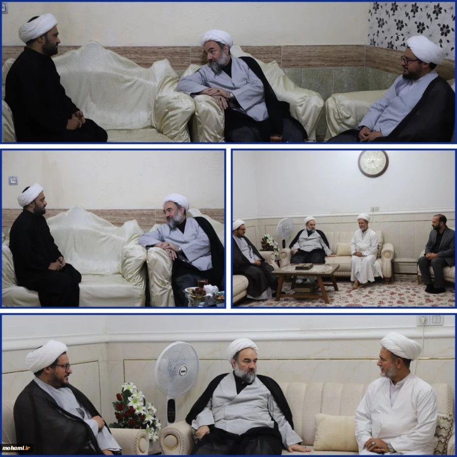 ️تکریم و دیدار نماینده ولی‌فقیه در سیستان و بلوچستان با دو تن از روحانیون شهر زاهدان 2