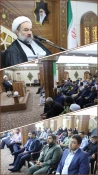 قاب‌هایی از دیدار جمعی از ریش سفیدان، معتمدین، جوانان و بانوان طایفه قروتخوار از منطقه سیستان با نماینده ولی فقیه در سیستان و بلوچستان و بیعت با رهبر جدید انقلاب اسلامی 2