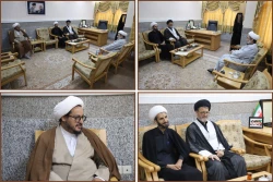 ️مسئول حوزه علمیه انصارالمهدی(عج) زاهدان با نماینده ولی‌فقیه در سیستان و بلوچستان دیدار کرد 2