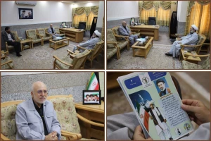 دیدار مدیر بنیاد علمی ایران‌شناسی در سیستان و بلوچستان با نماینده ولی‌فقیه در استان