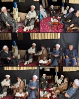 ️دیدار آیت‌الله محامی با مسئول دفتر آیت‌الله العظمی سیستانی در تهران 2